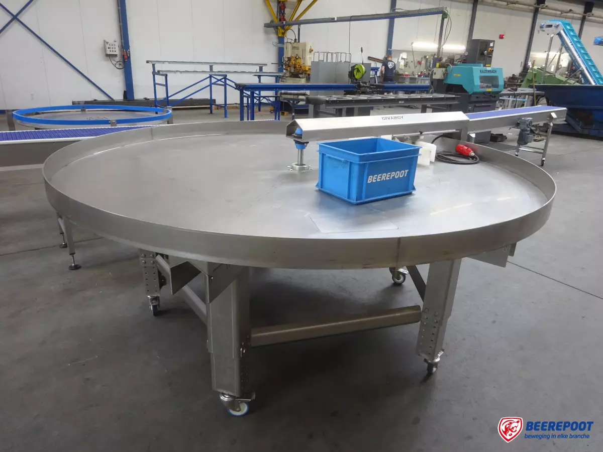 RVS buffertafel
